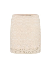 Soaked in Luxury Nicholina Lace White Mini Skirt - Image 1 of 2