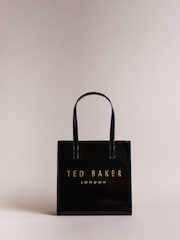 Ted Baker Black Crinion Crinkle Small Icon Bag - Image 1 of 4