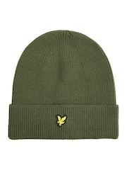 Lyle & Scott Green Beanie - Image 1 of 3