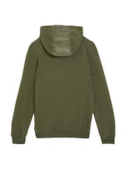 Lyle & Scott Green Hybrid Hoodie - Image 2 of 3