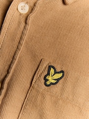 Lyle & Scott Brown Needle Cord Shirt - Image 5 of 5