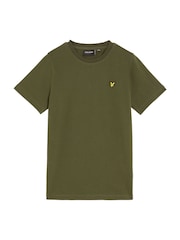 Lyle & Scott Light Green Essentials Crew Neck T-Shirt - Image 1 of 3