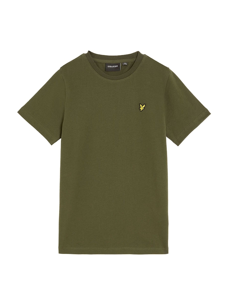 Lyle & Scott Light Green Essentials Crew Neck T-Shirt - Image 1 of 3