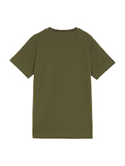 Lyle & Scott Light Green Essentials Crew Neck T-Shirt - Image 2 of 3