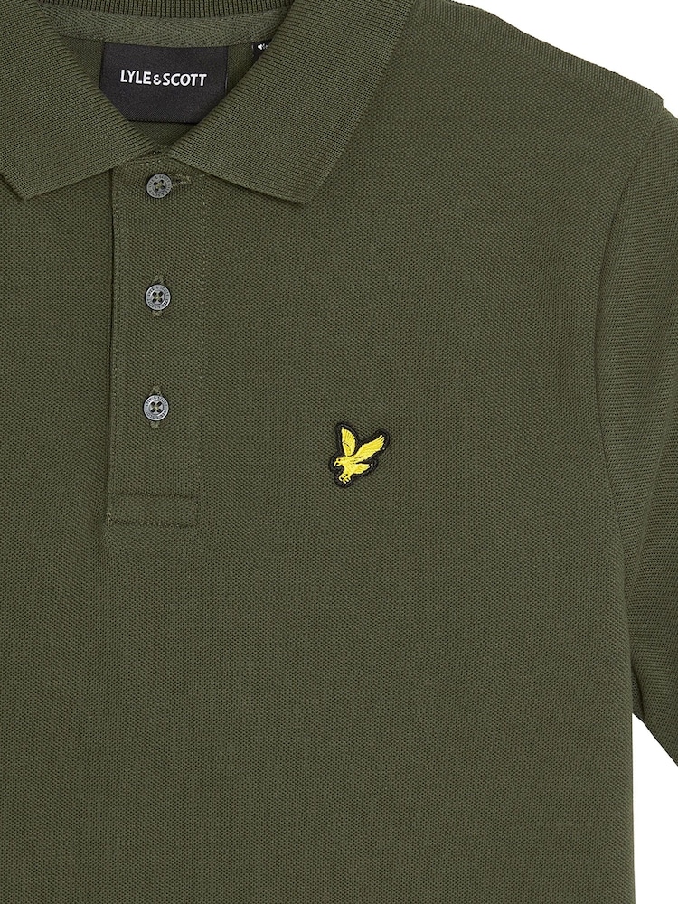 Lyle & Scott Light Green Classic Polo Shirt - Image 3 of 3