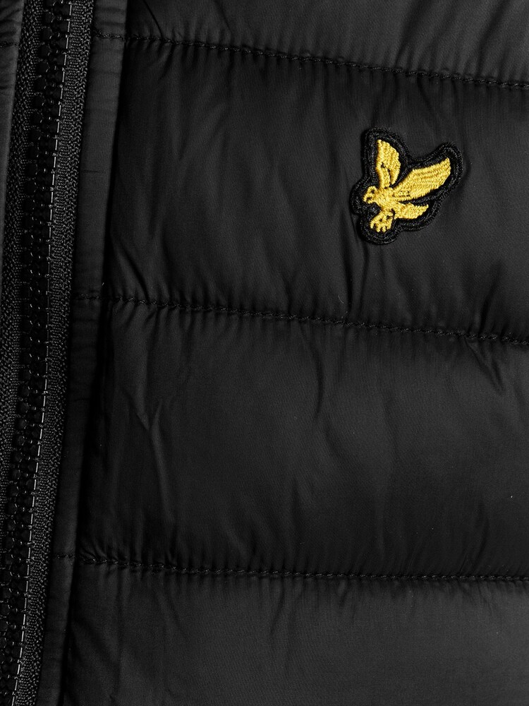 Lyle & Scott Black Lightweight Padded Jacket - Image 5 of 5 Lyle & Scott Black Lightweight Padded Jacket - Image 5 of 5
