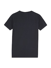 Lyle & Scott Blue Print T-Shirt - Image 2 of 3