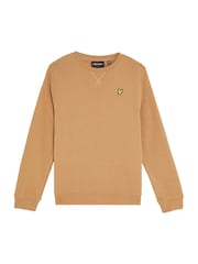 Lyle & Scott Brown Crew Neck Sweatshirt - Image 1 of 3