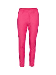 Kaffe Slim Fit Pink Lea Ankle Length Chino Trousers - Image 4 of 5