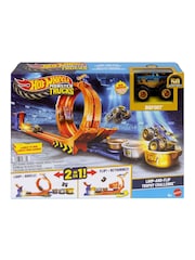 Hot Wheels Monster Trucks Loop And Flip Trophy Challenge Playset - Image 1 of 10