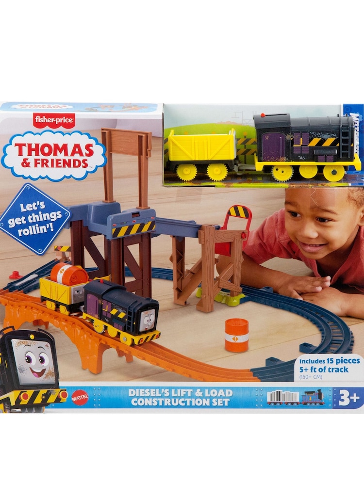 Thomas and Friends FisherPrice Diesel's Lift  Load Construction Set - Image 1 of 6