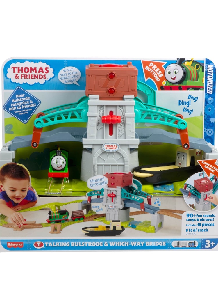 Thomas and Friends Talking Bulstrode & The Double Drawbridge Set - Image 1 of 5