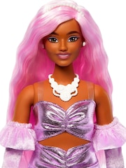 Barbie Deluxe Style Doll with Metallic Dress - Image 2 of 6