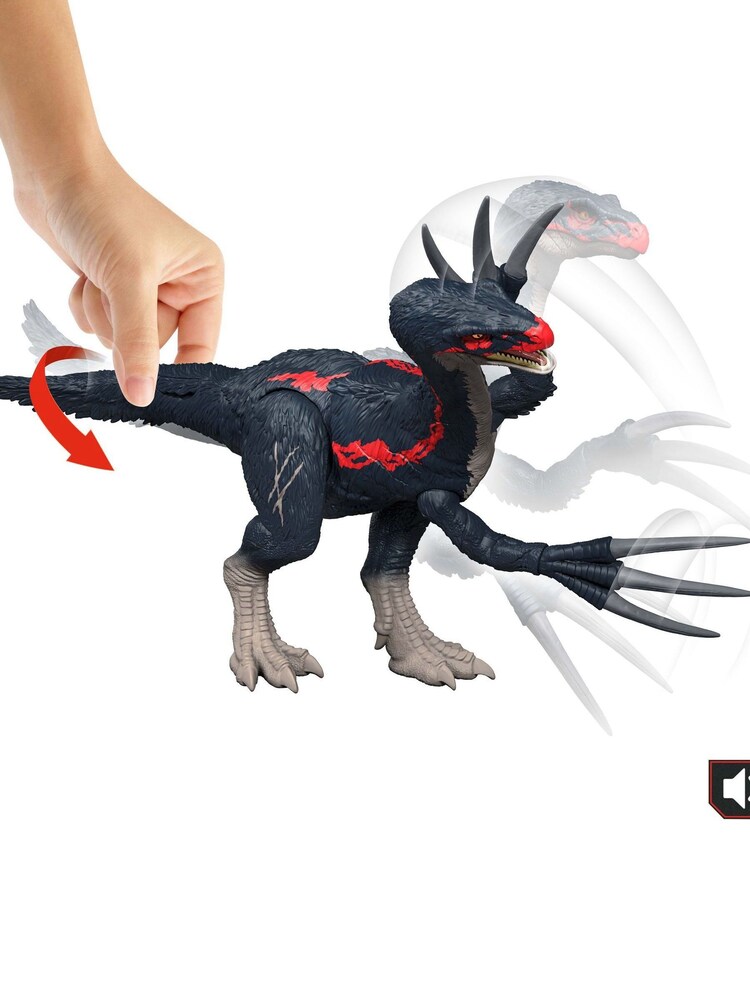 Jurassic World Chaos Theory Roar 'N Strike Therizinosaurus - Image 2 of 4