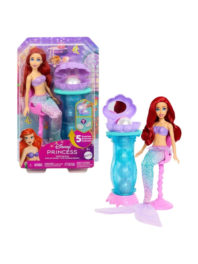Disney Princess Vanity Pop Ariel Doll & Accessory - Image 1 of 5 Disney Princess Vanity Pop Ariel Doll & Accessory - Image 1 of 5