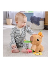 Fisher Price Snuggly Snacky Capy Plush Toy - Image 2 of 4