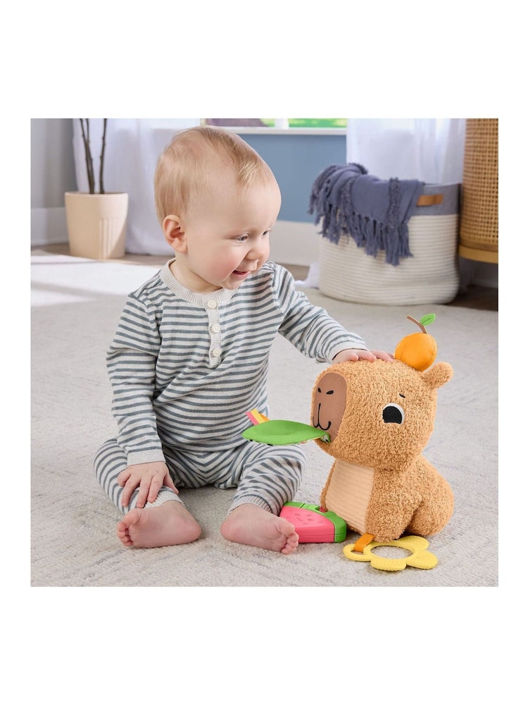 Fisher Price Snuggly Snacky Capy Plush Toy - Image 2 of 4