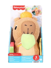 Fisher Price Snuggly Snacky Capy Plush Toy - Image 3 of 4