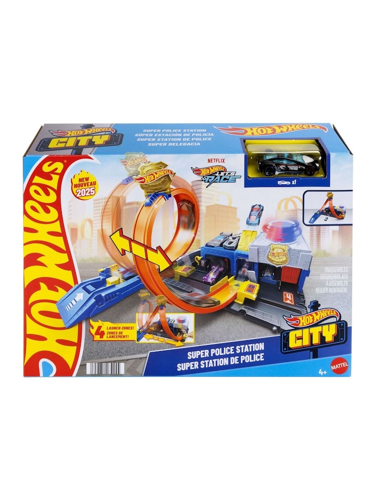 Hot Wheels City Super Police Station - Image 2 of 6