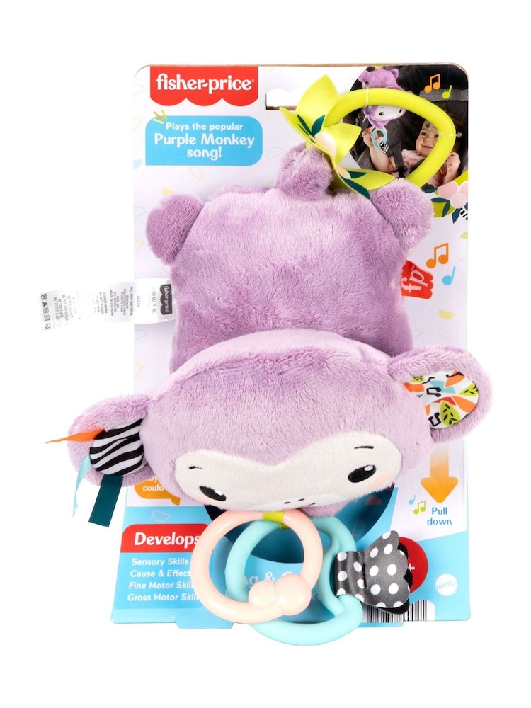 Fisher Price Sing & Go Purple Monkey - Image 5 of 5