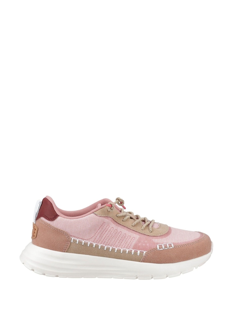 HEYDUDE Pink Sirocco Alta Boho Trainers - Image 1 of 4