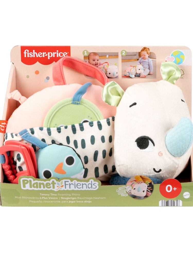 Fisher Price Tummy Time Roaming Rhino - Image 2 of 5