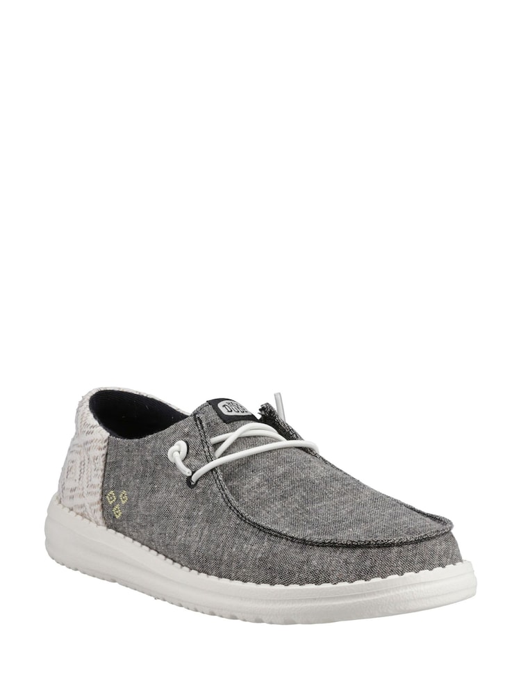 HEYDUDE Wendy Funk Surf Baja Black Shoes - Image 1 of 4
