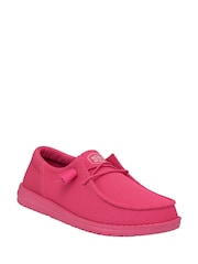 HEYDUDE Pink Wendy Funk Mono Shoes - Image 1 of 4
