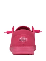 HEYDUDE Pink Wendy Funk Mono Shoes - Image 3 of 4