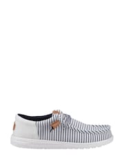HEYDUDE Blue Wally Funk Nu Prep Shoes - Image 1 of 4