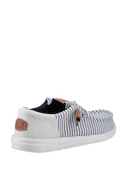 HEYDUDE Blue Wally Funk Nu Prep Shoes - Image 2 of 4