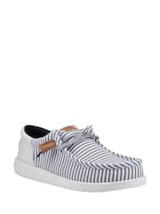 HEYDUDE Blue Wally Funk Nu Prep Shoes - Image 3 of 4