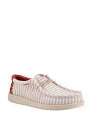 HEYDUDE Red Wally Resort Shoes - Image 2 of 4