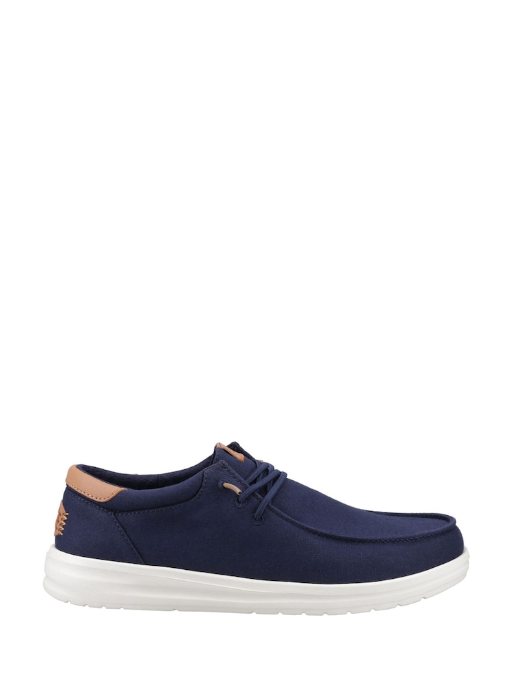 HEYDUDE Blue Paul Canvas Shoes - Image 1 of 3