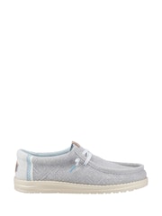 HEYDUDE Blue Wally Jute Shoes - Image 1 of 3