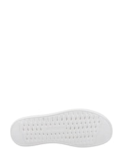 HEYDUDE Wendy Rise Perf Canvas White Shoes - Image 3 of 3