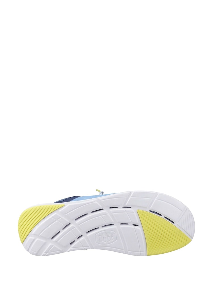 HEYDUDE Blue Wally Hey2O Active Beach Shoes - Image 4 of 4