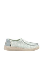 HEYDUDE Green Wendy Espadrille Retro Palm Shoes - Image 1 of 1