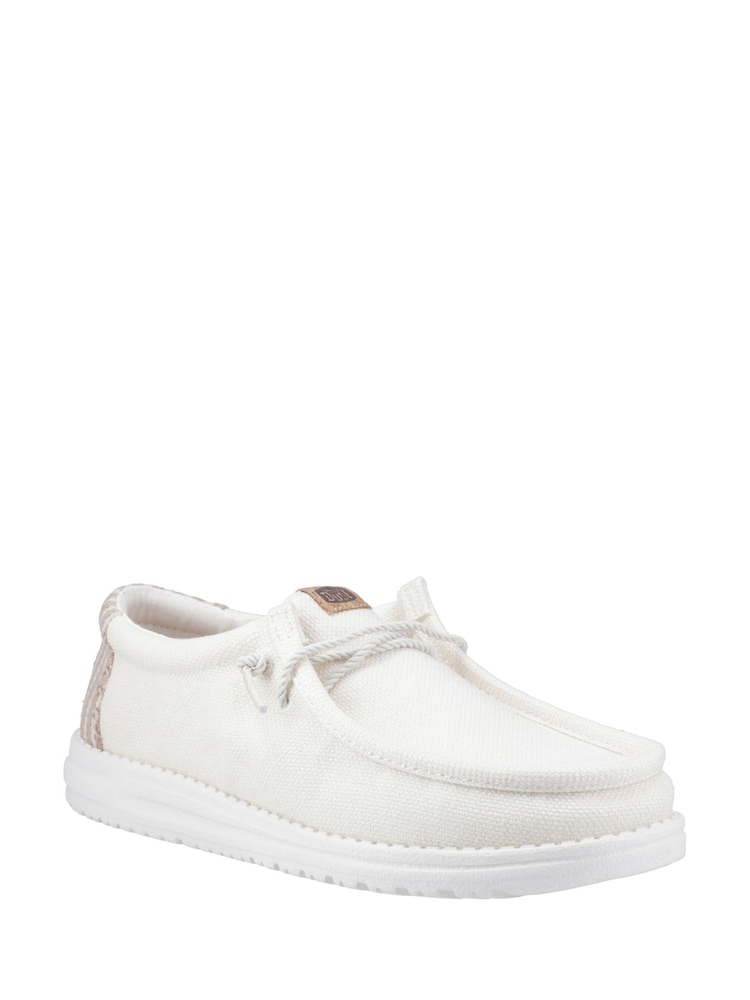 HEYDUDE Wally Resort White Shoes - Image 2 of 4