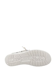 HEYDUDE Grey Wally Palm Jute Shoes - Image 3 of 3
