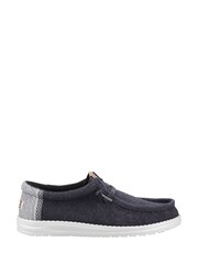 HEYDUDE Wally Jute Black Shoes - Image 1 of 4