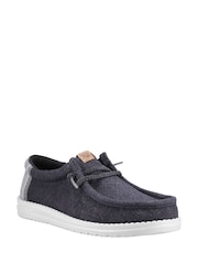 HEYDUDE Wally Jute Black Shoes - Image 2 of 4