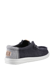 HEYDUDE Wally Jute Black Shoes - Image 3 of 4