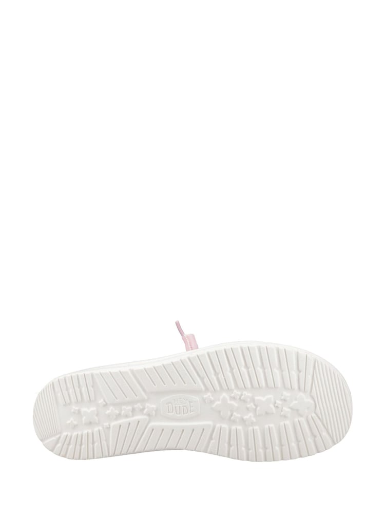 HEYDUDE Pink Wendy Stretch Sox Shoes - Image 4 of 4