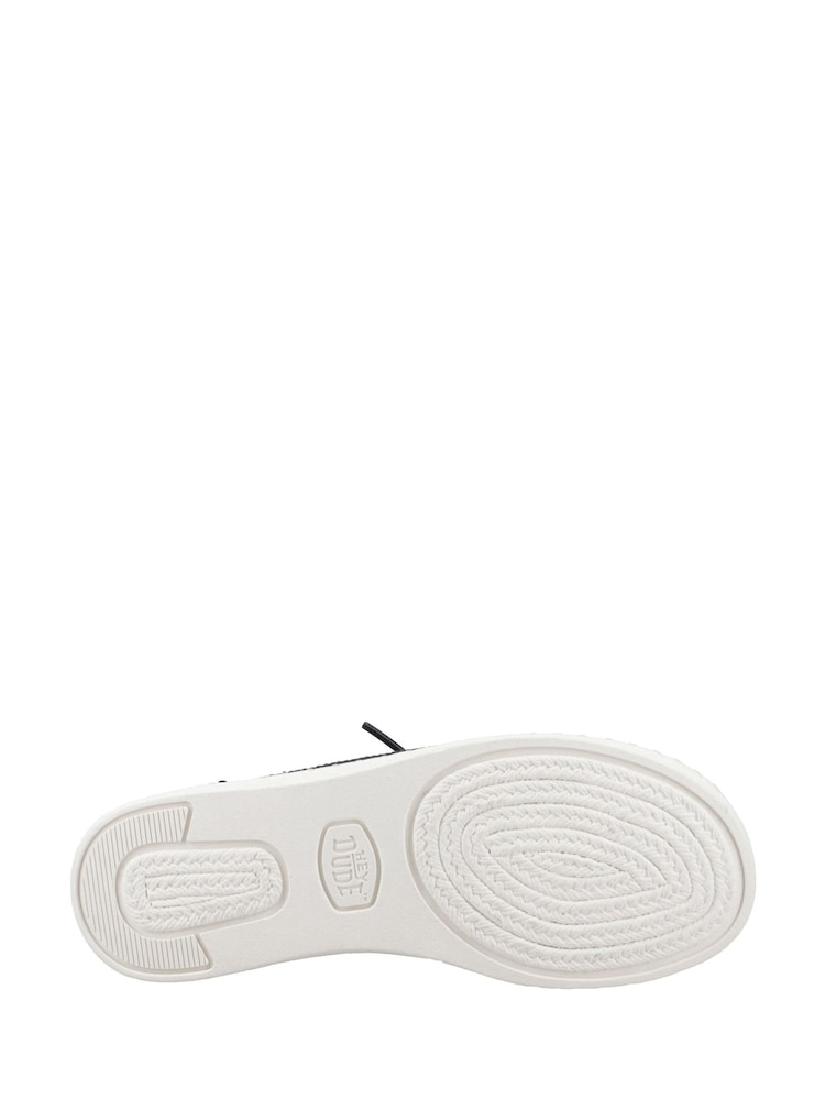 HEYDUDE Wendy Espadrille Woven Black Shoes - Image 4 of 4