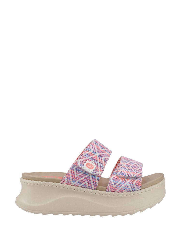 HEYDUDE Blue Delray Slide Surf Baja Sandals - Image 1 of 4