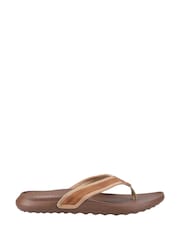 HEYDUDE Orange Myers Flip-Flops - Image 1 of 4