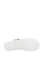 HEYDUDE Natural Delray Buckle Classic Sandals - Image 4 of 4