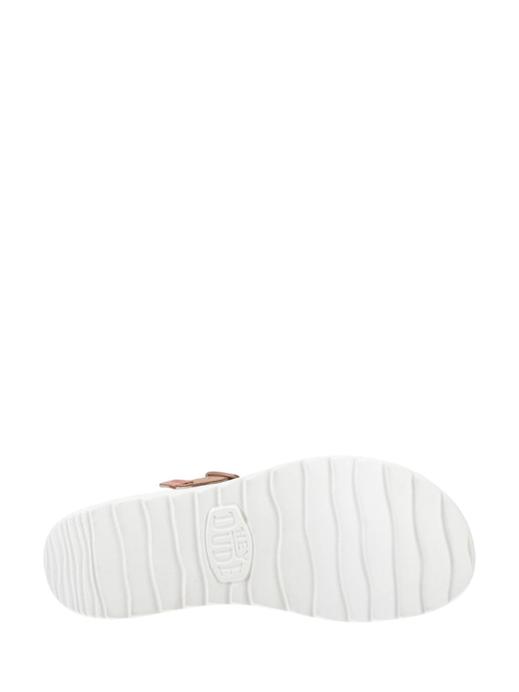 HEYDUDE Natural Delray Buckle Classic Sandals - Image 4 of 4