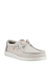 HEYDUDE Grey Wally Jute Shoes - Image 2 of 4